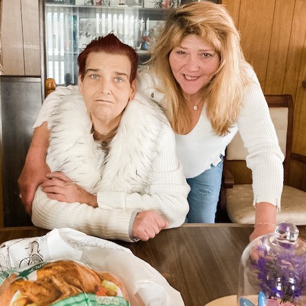 Renee Zelaya and Francine Dorrant Thanksgiving Dinner
