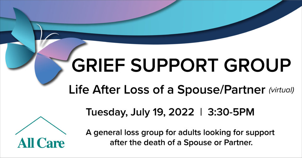 Grief Support Groups July 2022