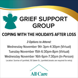 Coping With Holidays After Loss Grief Support Group