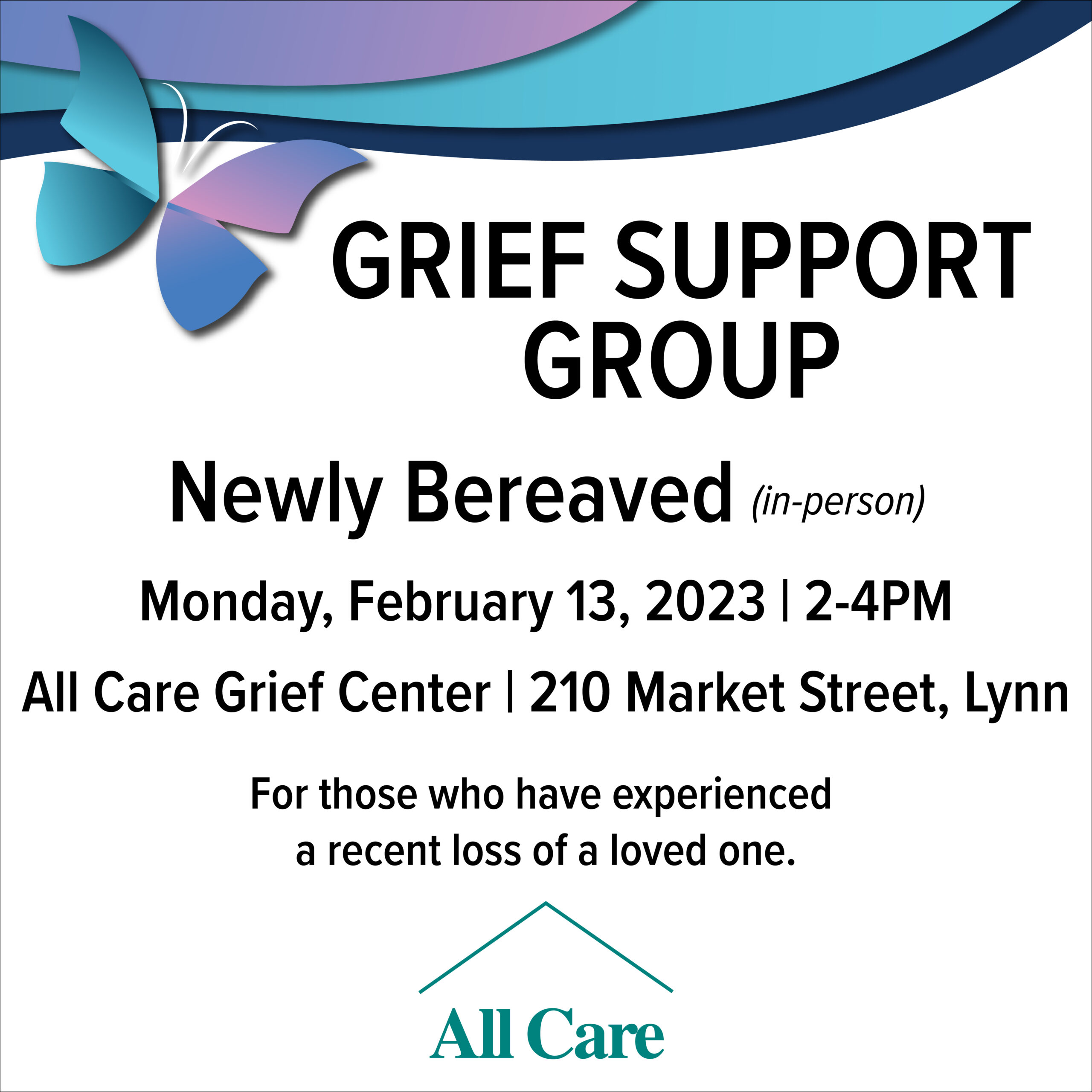 Newly Bereaved Grief Support Group
