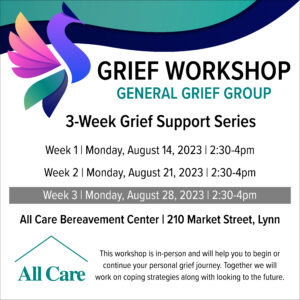 General Grief Support Workshop Session 3