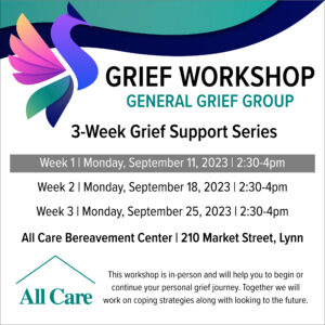 General Grief Support Workshop Session 1