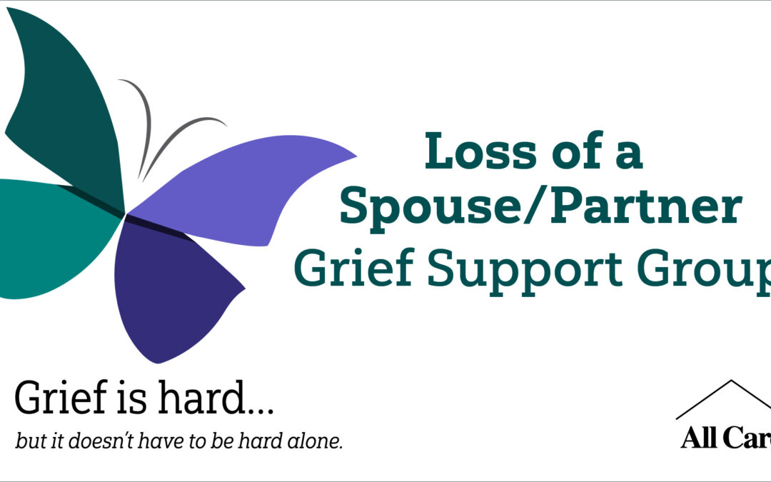 Life After Loss of a Spouse/Partner, Virtual Ongoing Monthly Grief Support Group