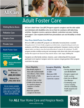 Adult Foster Care Flyer